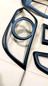 Paket Garnish Lampu Depan Belakang Ayla Tipe X / M 2017 2020 2021 2022 Sporty Hitam Chrome