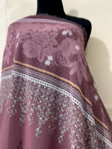 Bahan Gamis Ceruty Babydoll Motif & Kain Meteran