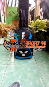 Terbaru / Tas ransel badminton bulutangkis model VCTR sudah thermoguard + ada tempat sepatu dan bisa request nama di tas