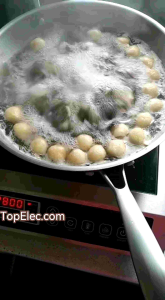 Professional Heavy Duty Ck - 350 Commercial Induction Cooker 3500W Business Use Cooktop Hood - Topelec.com COO Malaysia