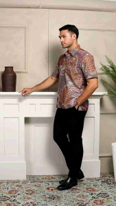 NEW ARRIVAL KEMEJA BATIK MODEN LELAKI LENGAN PENDEK ( COTTON EXCLUSIVE ) BY BEAUFIT