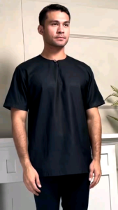 KURTA DAUD SHORT SLEEVE (REGULAR FIT) BY GALERI TIJAANI