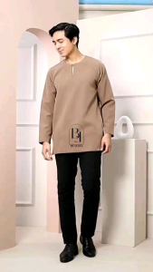 KURTA ZAYEED PREMIUM | KURTA CREPE | KAIN MEMERI | REGULAR FIT BY GALERI TIJAANI