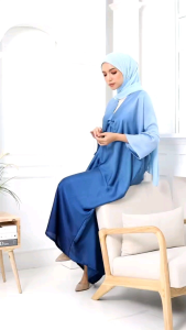 KAFTAN SATIN OMBRE MURAM