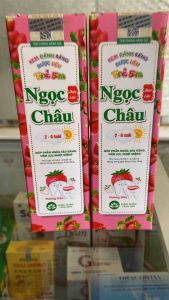 Kem đánh răng ngọc liệu trẻ em Ngọc Châu