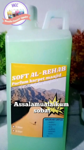 Parfum Karpet Masjid Aroma Al-Rehab Non Alkohol Plus Disinfektan 1 Liter
