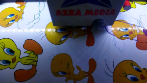 Sticker Dinding Tweety Size 8 - 9 cm Vinyl White Waterproof