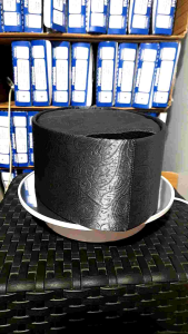 peci songkok sultan abstrak black gray
