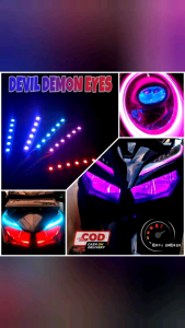 Lampu Alis Berkualitas Tinggi Sepasang 30cm untuk Motor