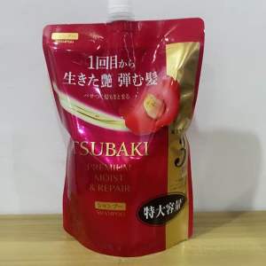 TSUBAKI Camellia Shampoo & Conditioner Premium Moist & Repair Refill - 900ml - Direct from Japan