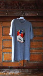 Kick Denim - T Shirt Abu Misty Katun Super Soft | TSKD Marl