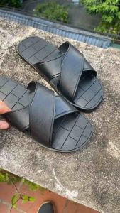 Dép nam cao su 2 quai chéo -dép lốp râu quai ngang 100% làm từ cao su