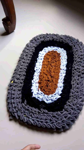 KESET LANTAI OVAL BAHAN TEBAL 30 x 50 per pcs