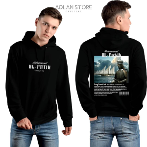 Adlan Sweater Hoodie Muhammad Al-Fatih: Jaket Dakwah Islam Baju Santri