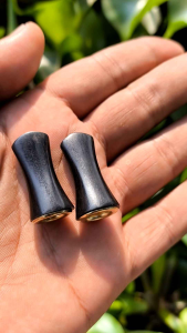 Pipa Rokok Kayu Kelor Hitam Super Mini 3cm