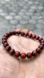 GELANG AKAR BAHAR TALI ARUS LAUT ASLI SIZE-8MM