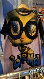 OVERSIZE TSHIRT.ลายการ์ตูน