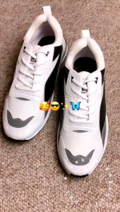 Sepatu Sneakers Pria Cowok Cowo Joging Lari Sekolah Olahraga Kets Kasual Terlaris NS12