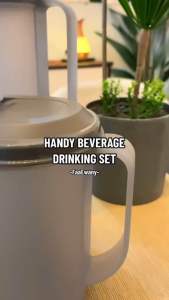 Tupperware Handy Beverage Picnic Jug 1L / Handy Pitcher 2L Spinning Tray / Tumbler 330ml