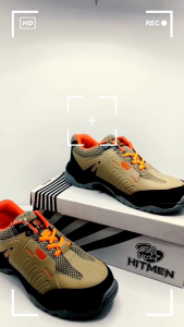 HITMEN HS-31 Sepatu Hiking Pria Sepatu Olahraga Outdoor Sepatu Gunung Anti Slip Sepatu Safety Ujung Besi