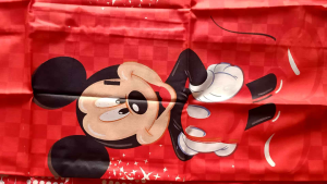 Sprei Anak Katun Kasur No 3 Extra Single Ukuran 120x200 Tinggi 30 Lebih Sprei Home Made Corak Motif Anak Merah