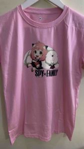 Tshirt kids kaos atasan oblong sablon karakter SPY FAMILY anak peremuan usia 1-12tahun