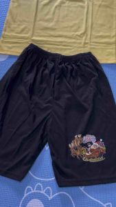 setelan kaos atasan dan celana pendek anak usia1-10tahun sablon KERETA SANTA MARRY CRISTMAS