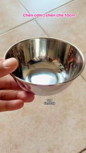 Chén cơm chén chè inox 201 / chén nhỏ gia vị ra món / chén canh inox 10cm