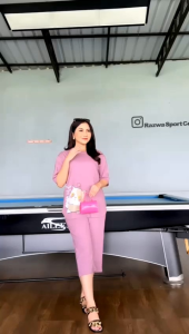 Setelan Wanita Kaos OVAL JUMBO ( GAMBAR DIKIRIM RANDOM )