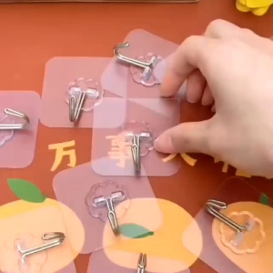 Tempelan Gantungan Besi Chrome Cantolan Hook Kaitan Serbaguna