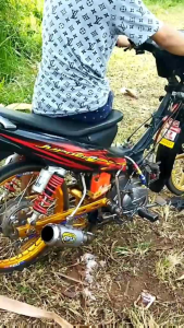 KNALPOT RACING DPJ GP1 DIAMETER 50MM ALL BEBEK JUPITER VEGA C70 GREND