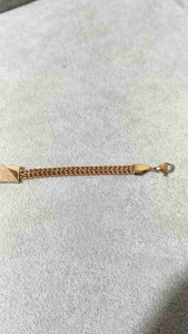 GELANG TANGAN WANITA MTF PLAT UKIRAN C04 TITANIUM JEWELRY! ANTI KARAT DAN ANTI LUNTURPERHIASAN 18cm-21cm