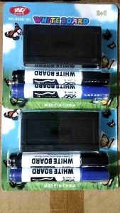 ERASER WITH 2IN1 WHITE BOARD MARKER