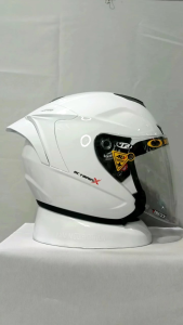 HELM SEV OCTOPUS ORIGINAL SNI PAKET GANTENG KEKINIAN VARIASI KACA BY HELM JS ARMOR FREE STIKER