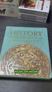 DK: SMITHSONIAN HISTORY OF THE WORLD IN 1000 OBJECTS (2 History Books Boxed Set)