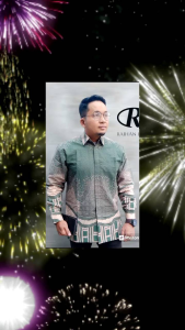 Kemeja Batik Pria BARA SAGE FULL FURING