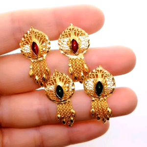 Subang Gantung Yon Hing Skru Design India Emas 916