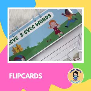 CCVC & CVCC Words Flipcards - Spell & Write