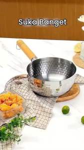 Panci Mie YIRUMA MILKPOT Premium Stainless Steel 304 Food Grade Panci Mie / Panci Susu Serbaguna