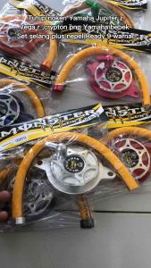 Tutup Noken As & Kamprat Temeng Sentrik Variasi Lubang Hawa Yamaha Jupiter Vega Crypton Plus Selang Nepel Warna Lengkap