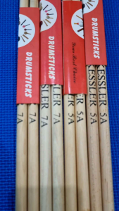 Kessler Drum Sticks 7A with Plastic Tip
