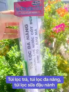 Túi lọc trà - Túi lọc đa năng - lọc nước cốt dừa -túi lọc sữa đậu nành - lọc sữa chua Hi Lạp tiện lợi