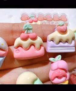 เรซิ่นขนมเค้ก🍪🇹🇭ไอศครีมสินค้าพร้อมส่ง