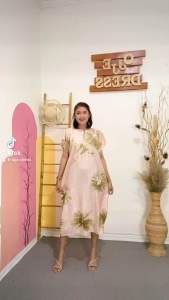 3Pcs Daster Pendek Midi Dress Rayon LD 120