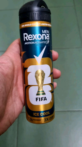 Rexona Men Motion Activated Deodorant Ice Cool FIFA World Cup Limited Edition