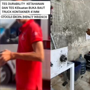 Bor Raja impact wrench jumbo gtools gt33promax cvt 1800nm impek kuat mobil motor mesin truck xapr canggih
