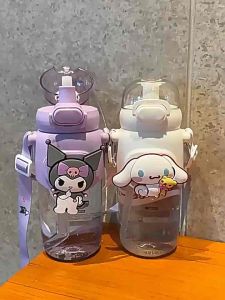 Sanrio Family 3D Spin Doll Tritan Water Bottle 600ml Air Botol 三丽欧立体旋转公仔Tritan水瓶
