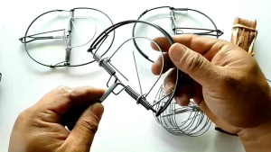 ดักหนู โมดีฟาย 6 นิ้ว กับดักหนู กับเหล็ก และวงเดือน 1 มัด 10 ชิ้น