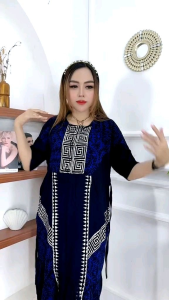 BISA COD BAYAR DITEMPAT Daster Twill Jumbo Wanita Daster Jumbo LD 120 Daster Jumbo Busui Dan Bumil Terbaru Motif Kekinian