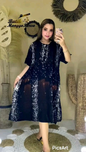 Daster Jumbo Wanita Terbaru rayon premium rempel bawah ld 140